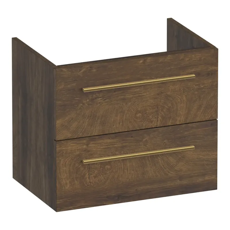 Beste Prijs Brauer Trust onderkast ondiep 60cm met 2 softclose lades grove