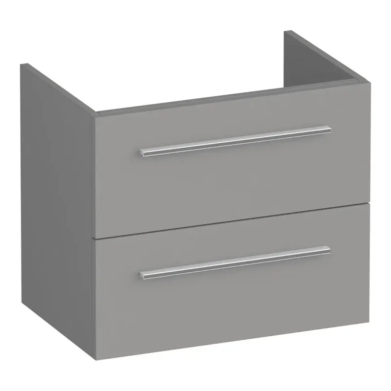 Uitverkoop Brauer Trust onderkast ondiep 60cm met 2 softclose lades grijs mat
