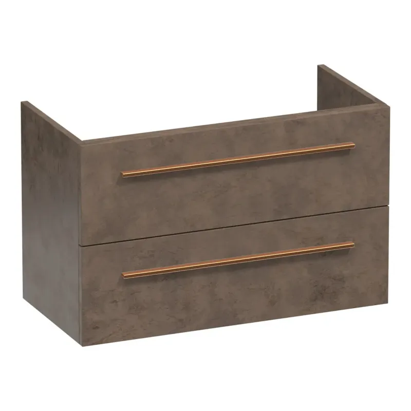 Beperkt Aanbod Brauer Trust onderkast ondiep 80cm met 2 softclose lades erosion