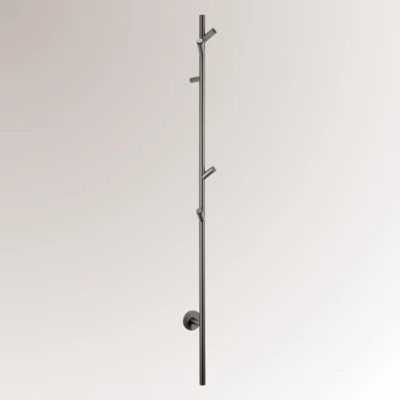 Best Design High-End Moya Bavel elektrische staaf handdoek radiator gunmetal Shop Nu