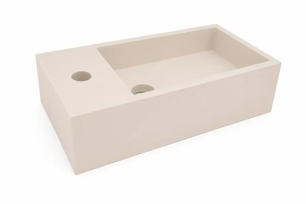Fabrieksprijs Mueller Dash fontein met kraangat links beige