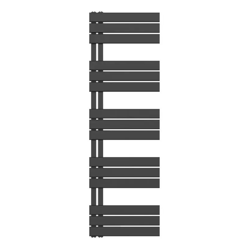 Goedkoop Sanigoods Montreal elektrische handdoekradiator 50x160cm 755W zwart mat