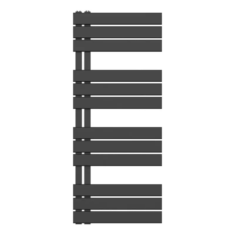 Betrouwbaar Sanigoods Vancouver handdoekradiator 50x120cm 593W zwart mat