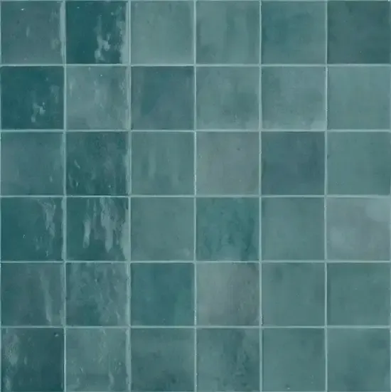Merkproduct Valence Alivio wandtegel 10x10cm aquamarine glans