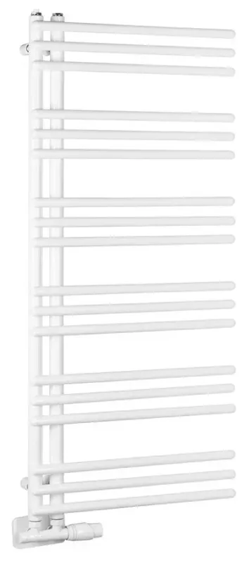 Aqualine Poseidon handdoekradiator 45x114cm 380W wit Must-Have