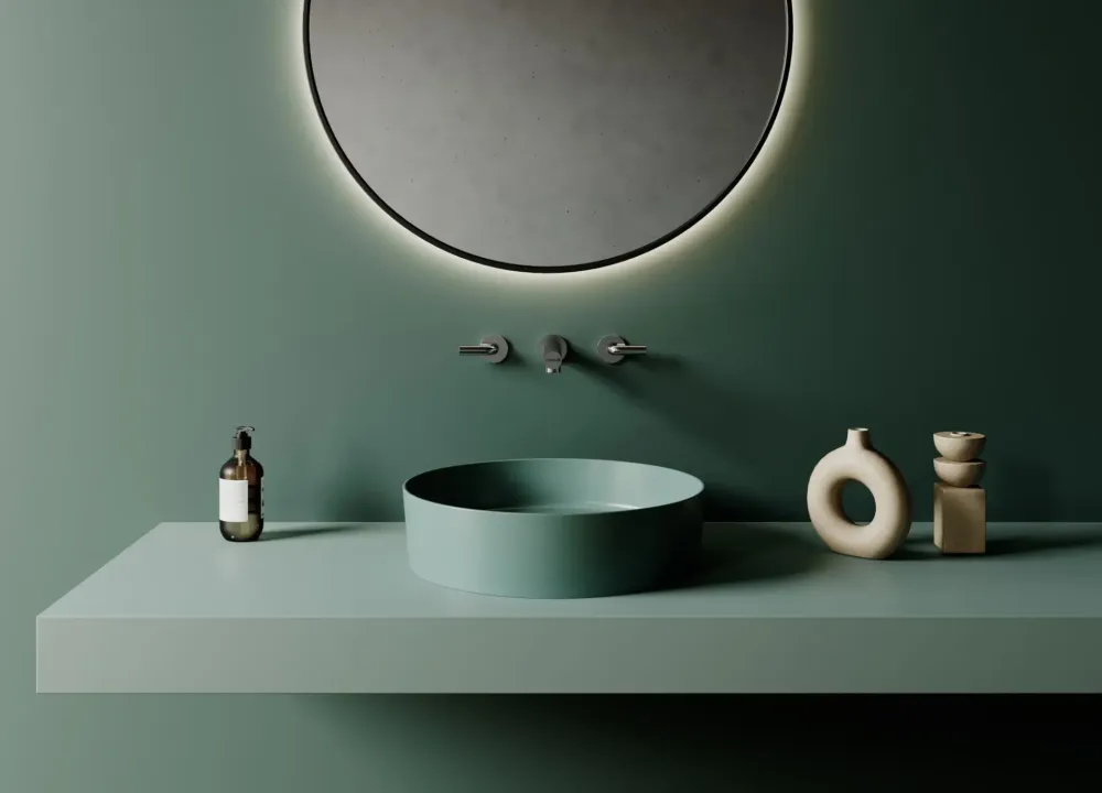 Sanigoods Alpha waskom 45cm nijlgroen Populair