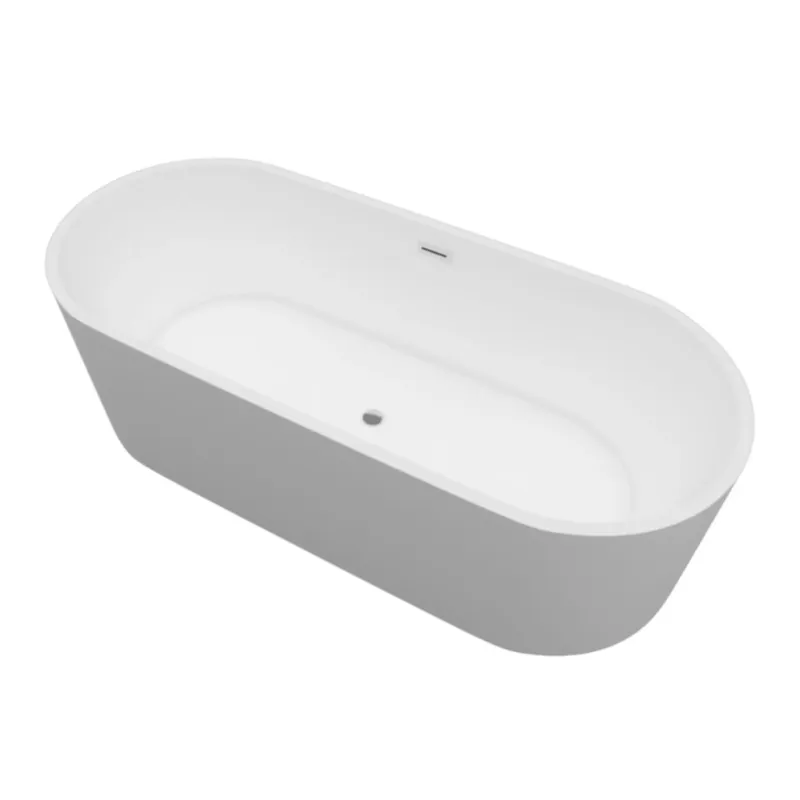 Laatste Kans Sanigoods Cali vrijstaand ligbad solid surface 170x80cm wit mat