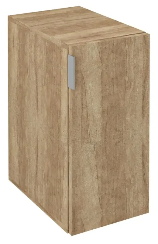 Seizoensaanbieding Sapho Cirasa zijkast voor wastafelmeubel 30x46x64cm eiken