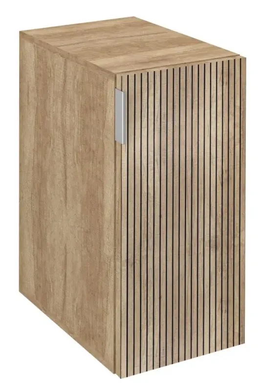 Betrouwbaar Sapho Cirasa zijkast voor wastafelmeubel 30x46x64cm eiken ribbel