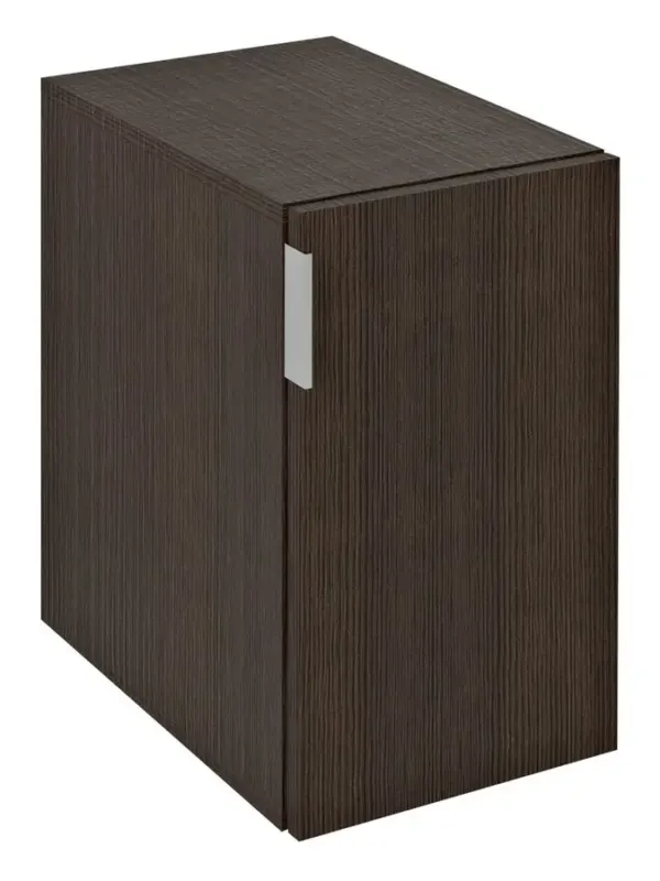 Beperkt Aanbod Sapho Cirasa zijkast voor wastafelmeubel 30x46x52cm donkerbruin eiken