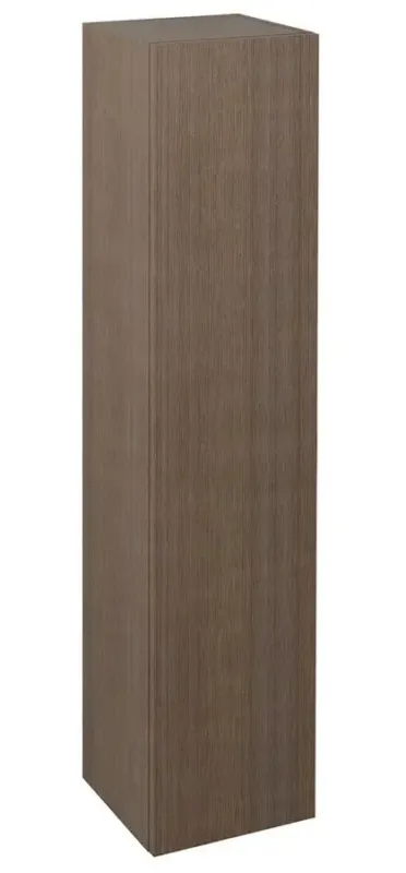 Sapho Espace kolomkast met 1 deur 35x32x175cm donkerbruin eiken Actieprijs