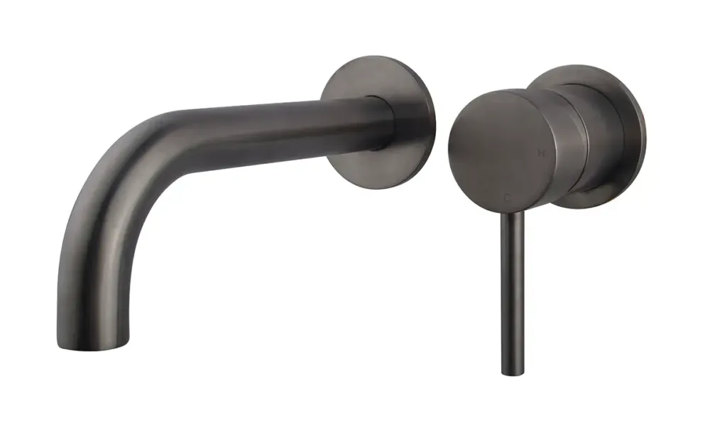 Uitverkoop Mueller Ferro afbouwdeel voor inbouw wastafelmengkraan met Coldstart gunmetal