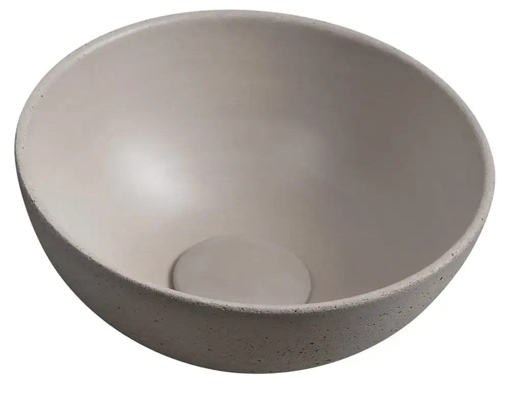 Shop Nu Sapho Minor toilet waskom beton 26cm zand