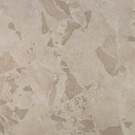 Uitverkoop Tegelsample Vtwonen Tegels Flakes vloertegel 120x120cm taupe gerectificeerd