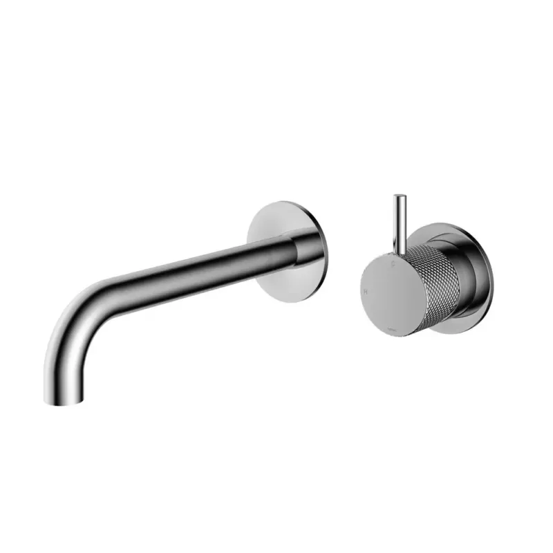 Fabrieksprijs Hotbath Cobber X inbouw wastafelmengkraan 18cm verouderd ijzer