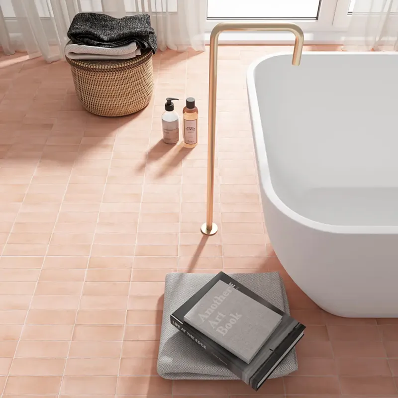 Must-Have Jabo Premium Koko wandtegel 15x5cm zalm roze mat