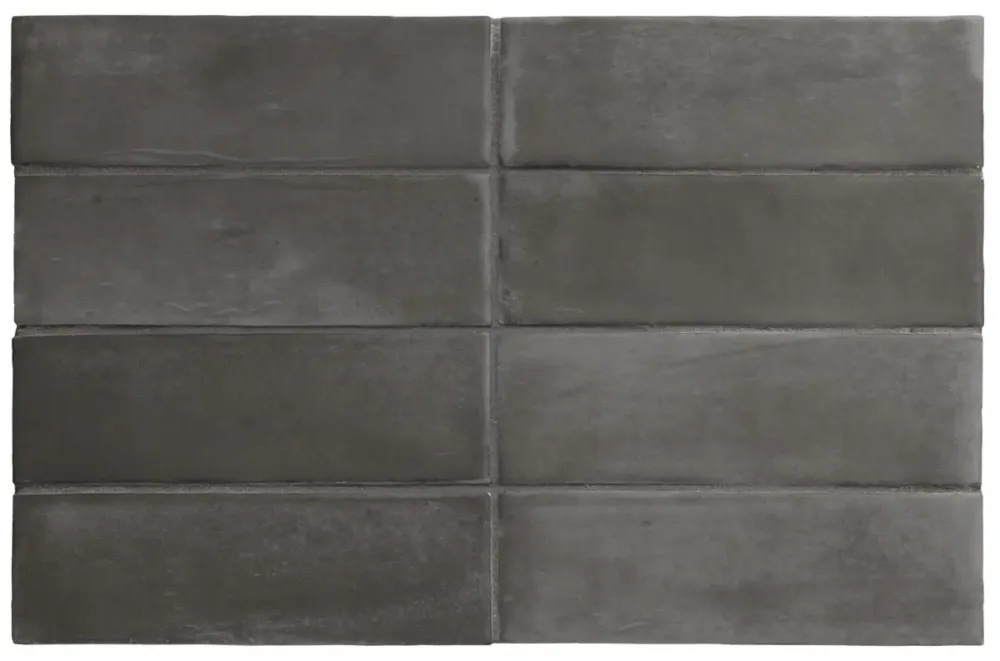 Veilige Betaling Tegelsample Jabo Premium Koko wandtegel 15x5cm zwart mat