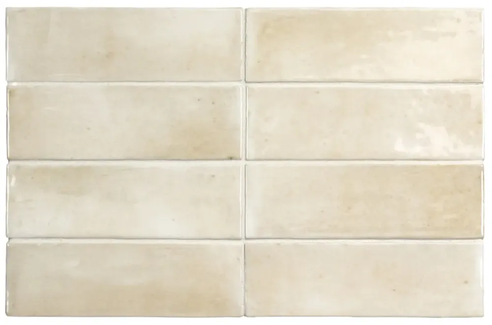Tegelsample Jabo Premium Koko wandtegel 15x5cm beige glans Fabrieksprijs