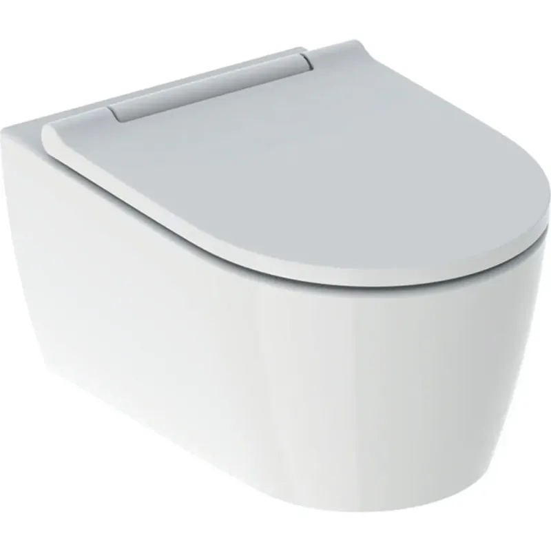 Geberit One hangend toilet randloos met softclose zitting wit mat Must-Have