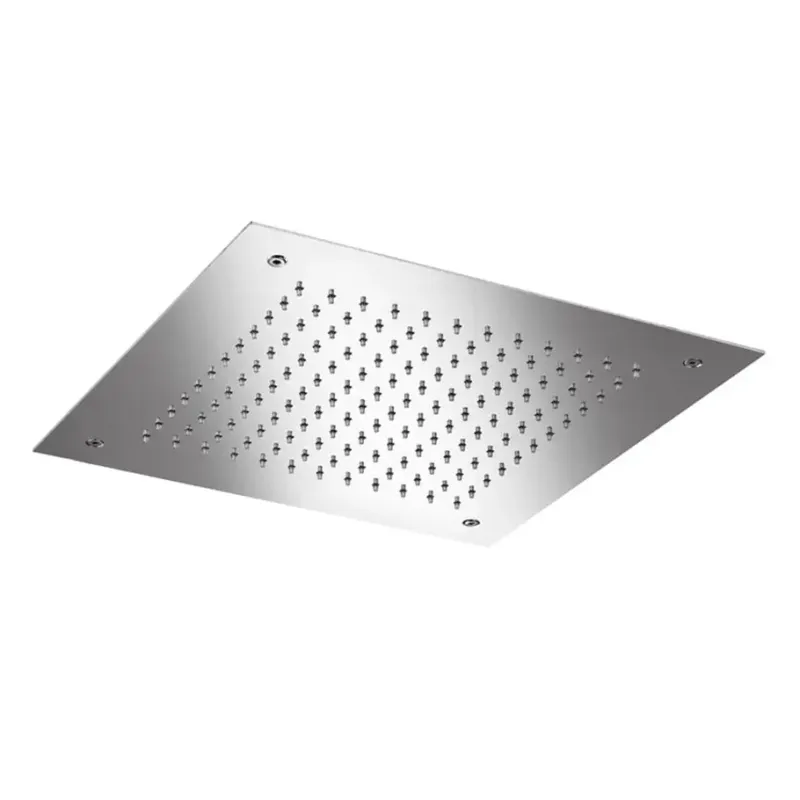 Hotbath Mate M110 inbouw hoofddouche vierkant 38cm messing geborsteld PVD Bestel Nu