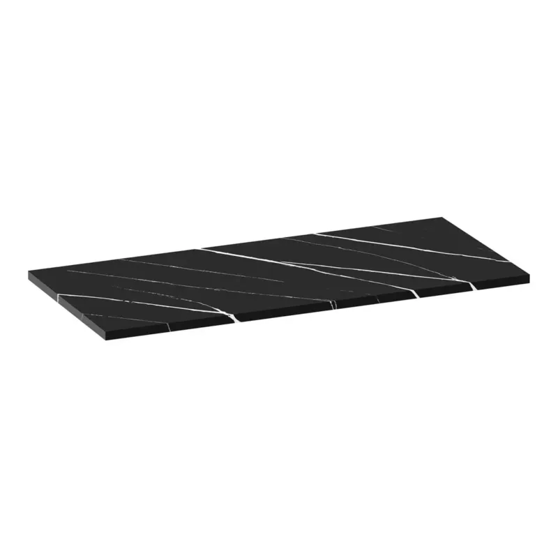 Superprijs Brauer Mirage toppaneel marmerlook 100cm nero marquina