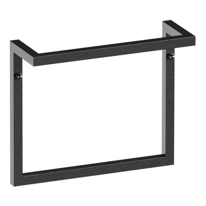 Actieprijs Brauer handdoekrek 35cm gunmetal geborsteld PVD