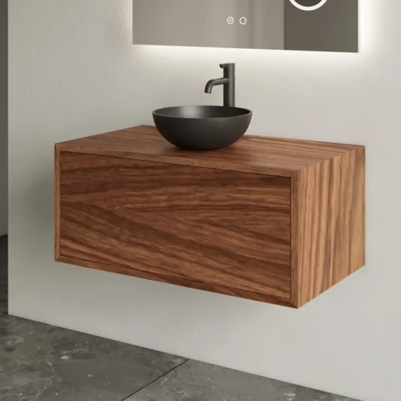 Voordeelprijs Gliss Design Joa badmeubel 60cm walnut