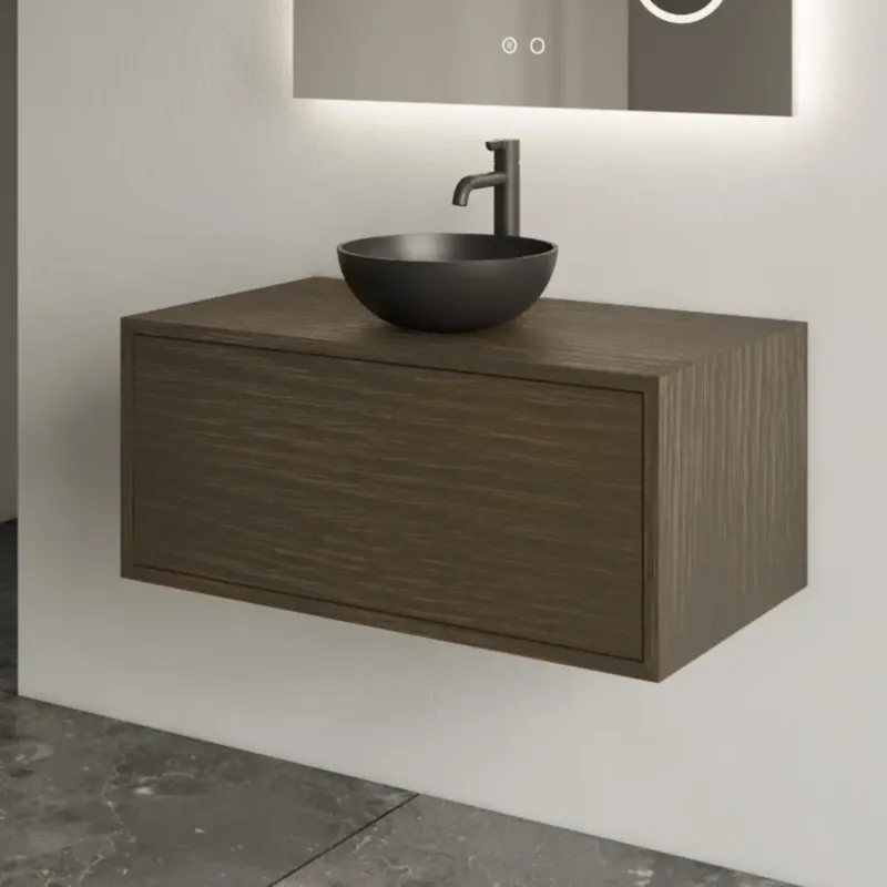 Beste Prijs Gliss Design Joa badmeubel 80cm charcoal