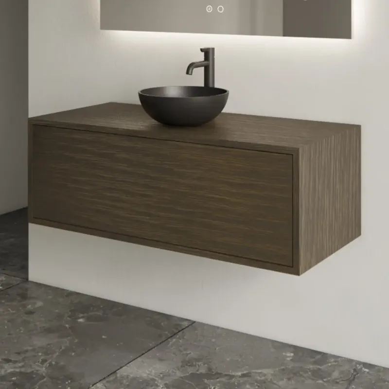 Weekendaanbieding Gliss Design Joa badmeubel 100cm charcoal