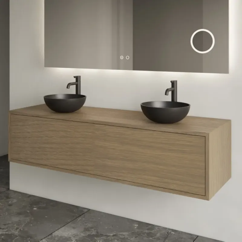 Shop Nu Gliss Design Joa badmeubel 140cm ash grey
