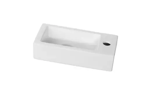 Bestseller SHOWMODEL Mueller keramische fontein 36x18cm wit rechts
