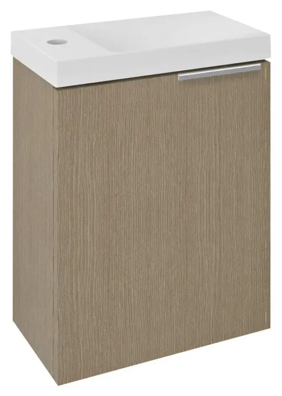 Sapho Latus fontein onderkast 39,4x50x22cm eiken Seizoensaanbieding