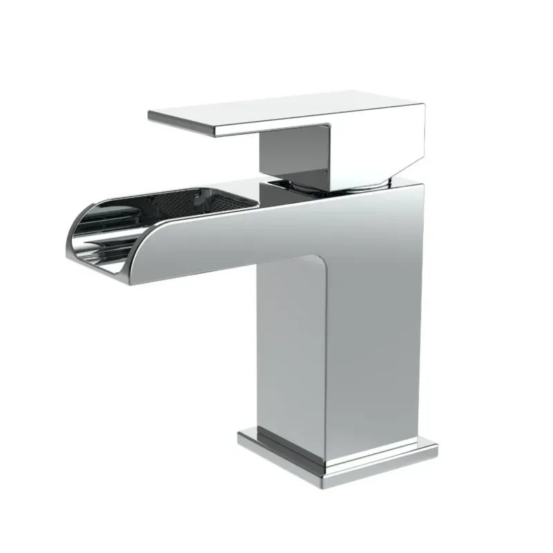 Speciale Aanbieding Sanigoods Luan waterval wastafelkraan rechthoekig chroom