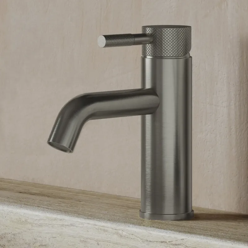 Saniclear Plus Curved wastafelkraan RVS Gecertificeerd