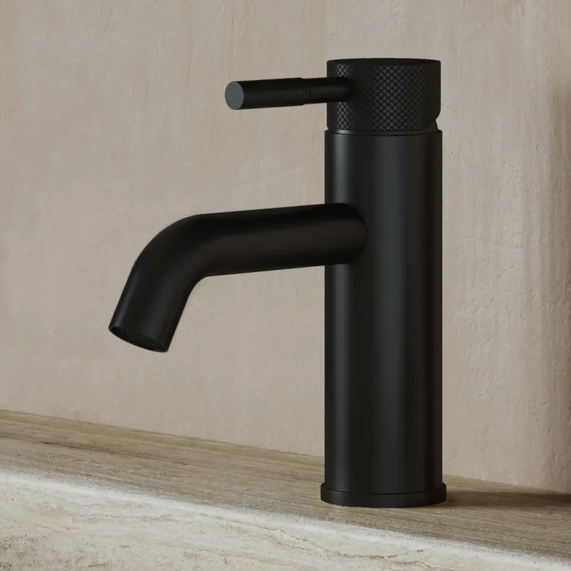 Saniclear Plus Curved wastafelkraan zwart mat Rechtstreeks Van De Fabrikant