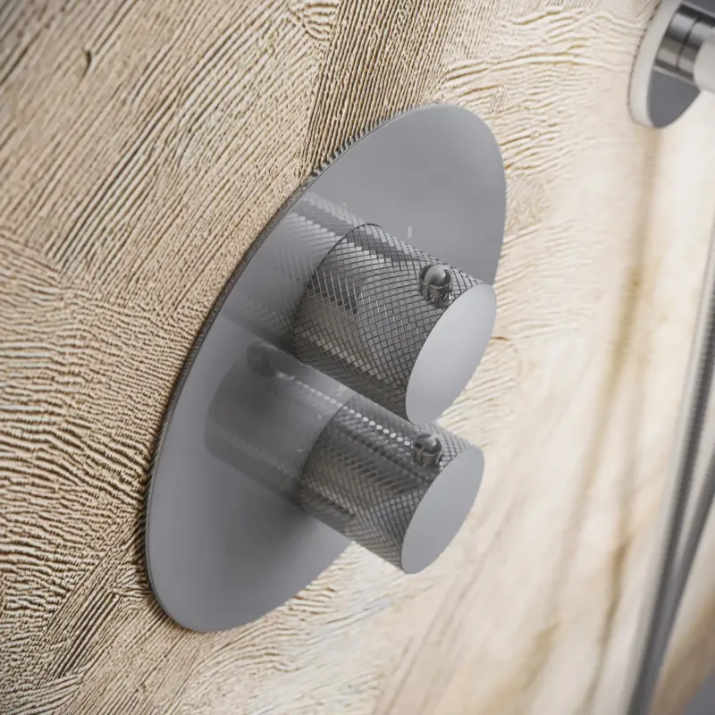 Saniclear Talpa Curved rond inbouw thermostaat met inbouwdeel chroom Veilige Betaling