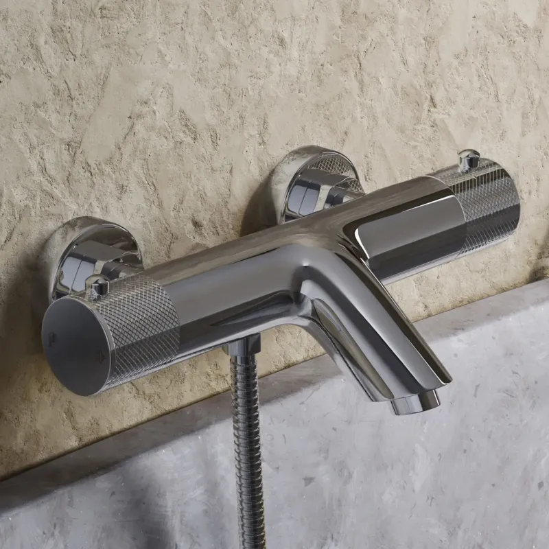 Saniclear Talpa Curved thermostatische opbouw badkraan chroom Koop Vandaag