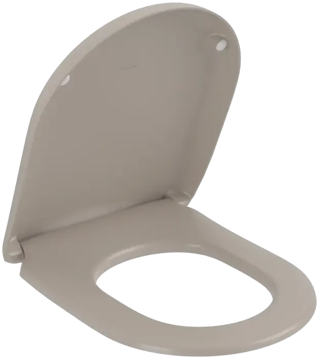Villeroy & Boch Antao softclose toiletzitting met quick release taupe Rechtstreeks Van De Fabrikant