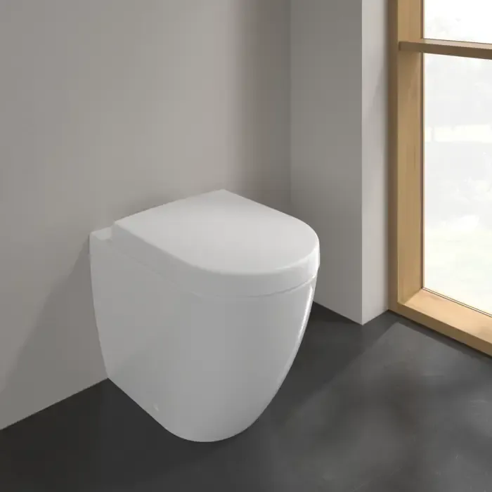 Populair Villeroy & Boch Subway 2.0 randloos staand toilet CeramicPlus wit glans