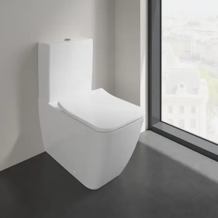 Alleen Vandaag Villeroy & Boch Venticello randloos staand toilet wit glans zonder reservoir