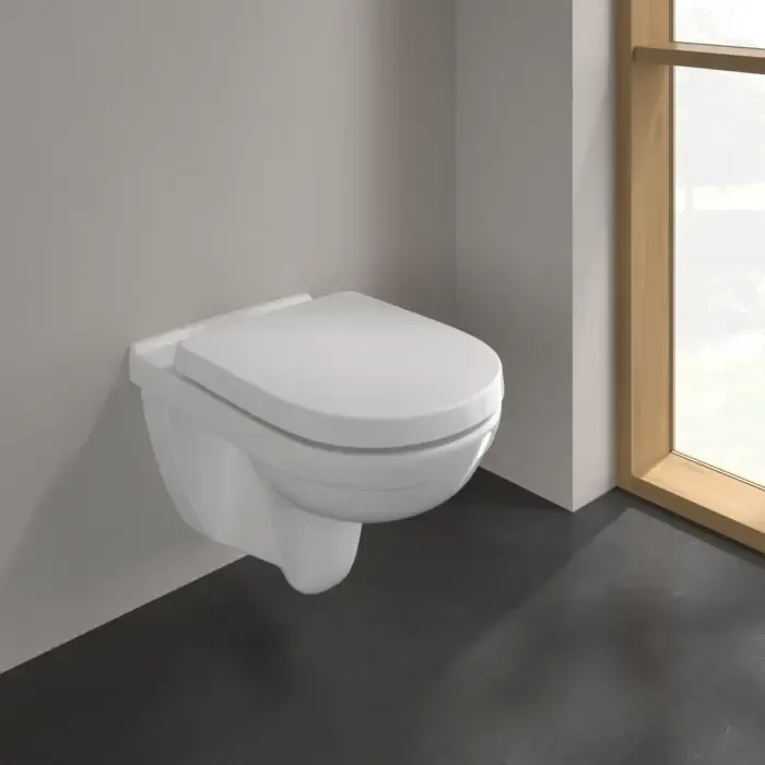 Villeroy & Boch O.novo hangend randloos toilet CeramicPlus met AntiBac wit glans Flitsaanbieding