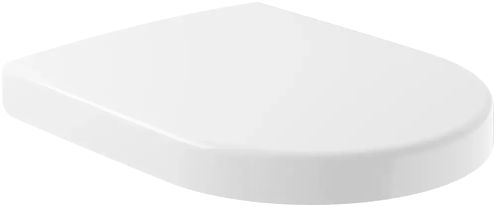 Laatste Kans Villeroy & Boch ViCare softclose toiletzitting extra lang met quick release wit glans