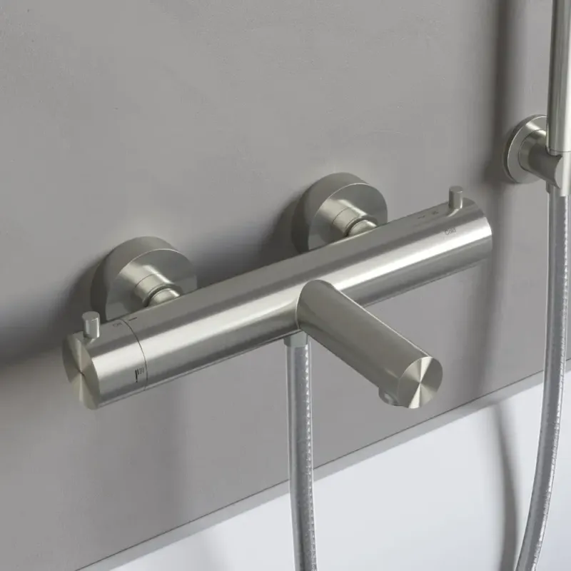 Hotbath Archie opbouw thermostatische badmengkraan RVS Koop Vandaag
