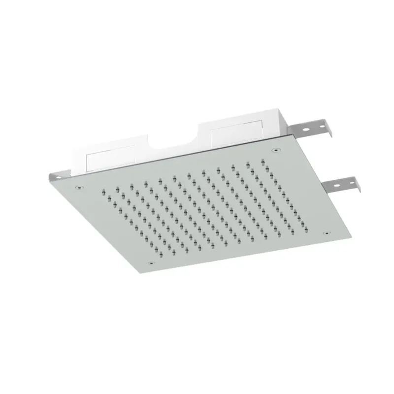 Hotbath Archie inbouw hoofddouche 38cm geborsteld gunmetal PVD Tijdelijk Beschikbaar