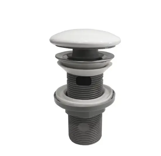 Favoriet Isvea Universal keramische clickwaste met overloop wit