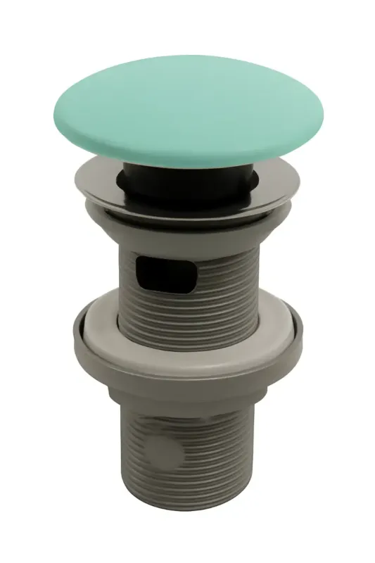 Veilige Betaling Isvea Universal keramische clickwaste met overloop mat mintgroen