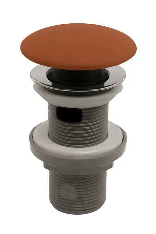 Favoriet Isvea Universal keramische clickwaste met overloop mat terracotta