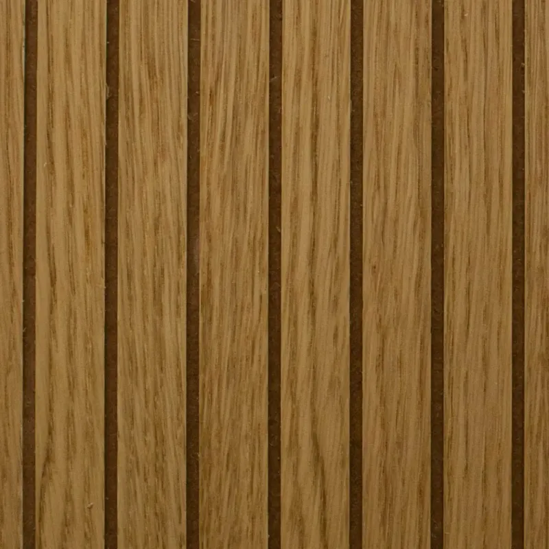 Rechtstreeks Van De Fabrikant Gliss Design kleurstaal naturel eiken ribbelfront