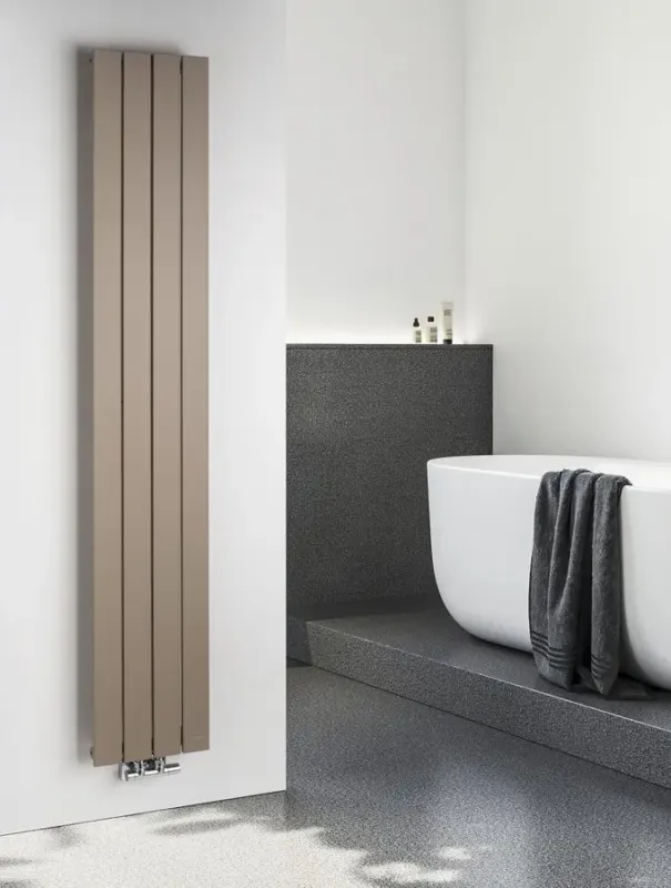 Favoriet Sapho Colonna badkamer radiator sandstone 29.8x180cm