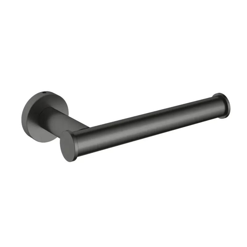 Hotbath &More toiletrolhouder geborsteld zwart PVD Op = Op